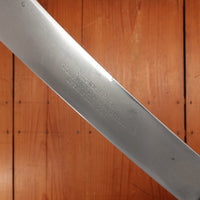 Nichols Bros 13” Bullnose Scimitar Carbon Shear Steel 19th C - Early 20th