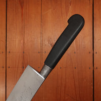 Refurbished LF&C 11.75" Chef Knife Cuisine Massive Hand Forged Carbon Steel Ebony USA 1900-30