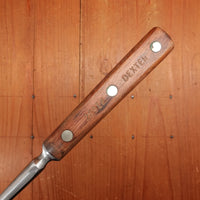 Dexter 12" Fork Hand Forged Carbon Steel Rosewood Mass. USA 1950’s-70s