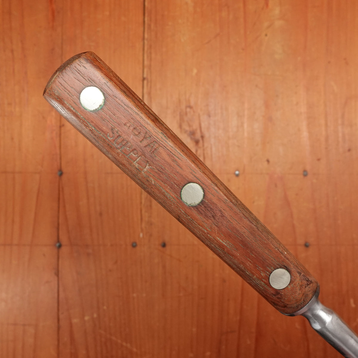 Dexter 12" Fork Hand Forged Carbon Steel Rosewood Mass. USA 1950’s-70s