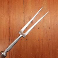 Dexter 12" Fork Hand Forged Carbon Steel Rosewood Mass. USA 1950’s-70s