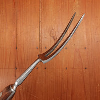 Dexter 12" Fork Hand Forged Carbon Steel Rosewood Mass. USA 1950’s-70s