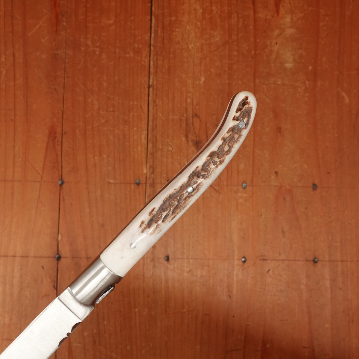 Fontenille Pataud Laguiole Steak Knife Set of 6 Stag