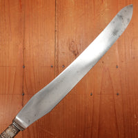 Crown Cutlery Co 9" Carving Knife Carbon Steel Mother of Pearl Sheffield England