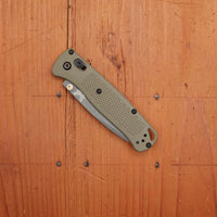 Benchmade 535GRY-1 Bugout Drop Point CPM-S30V AXIS Lock Ranger Green Grivory Handle