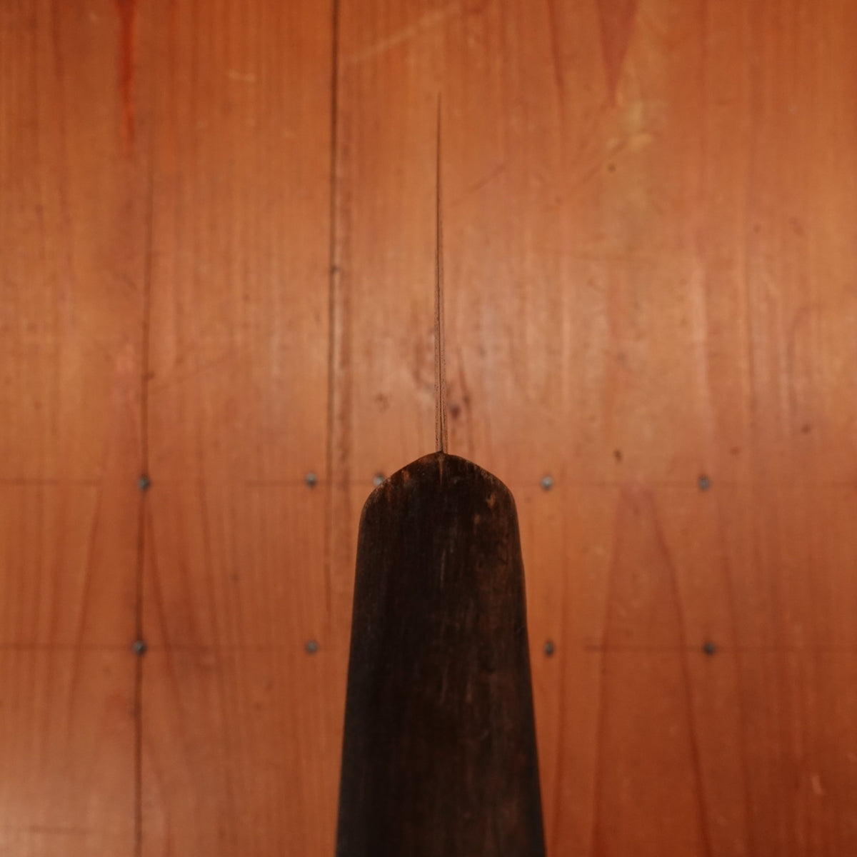 J A Henckels 5 1/4” Boning Knife Model 35-5 1/4” Carbon Steel Walnut Solingen 1950s