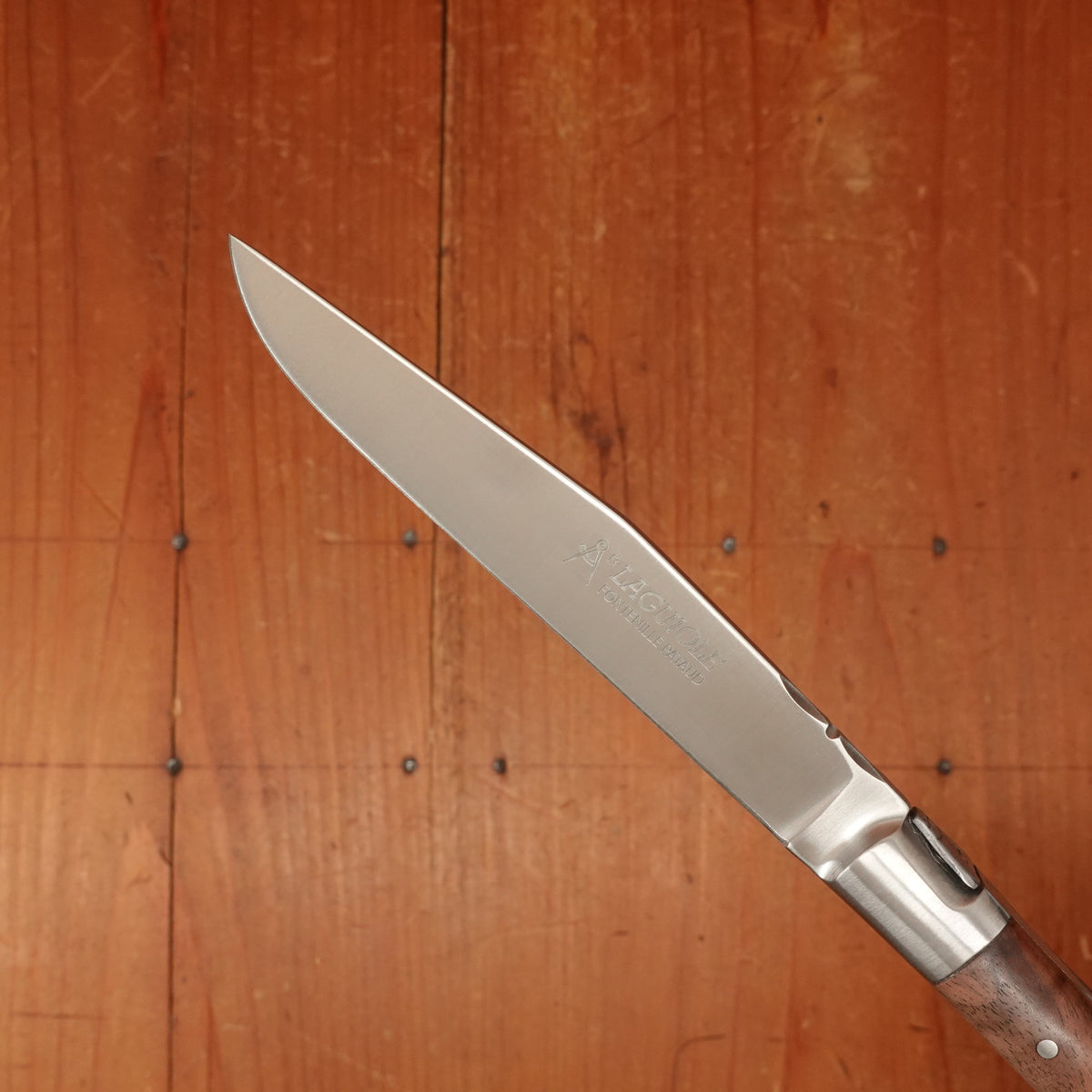 Fontenille Pataud Laguiole Steak Knife Set Walnut Handles - 6 Pieces