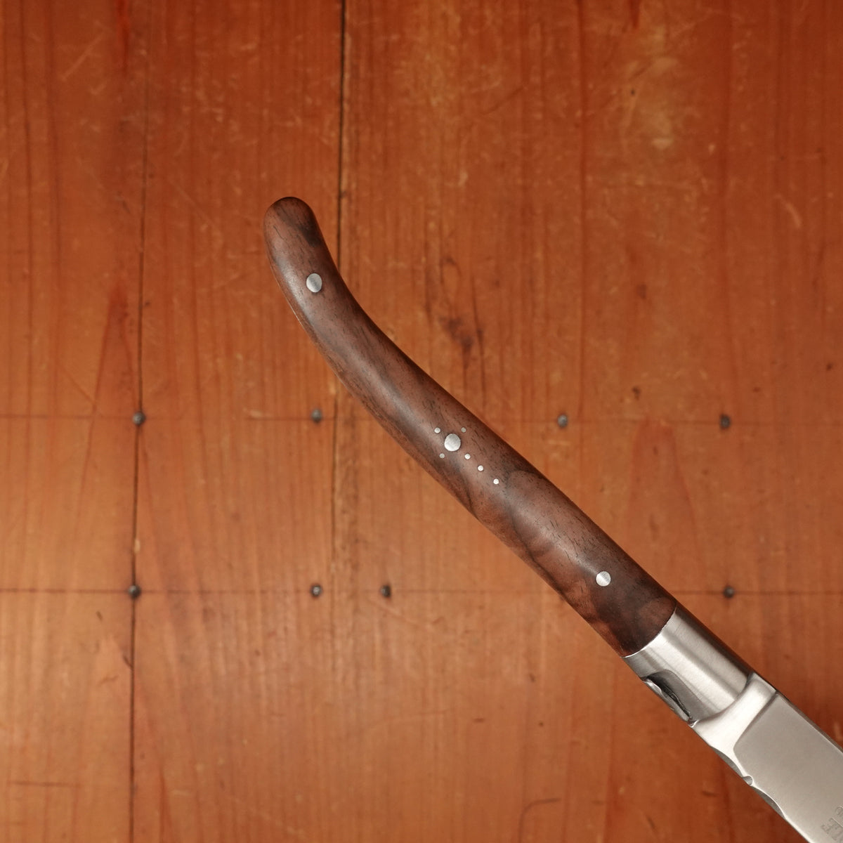 Fontenille Pataud Laguiole Steak Knife Set Walnut Handles - 6 Pieces