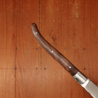 Fontenille Pataud Laguiole Steak Knife Set Walnut Handles - 6 Pieces