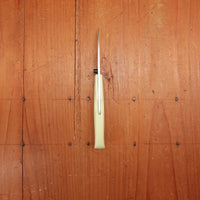 MOKI Coupe Folding Knife AUS-8 Lockback Grilon Cream Green Handle