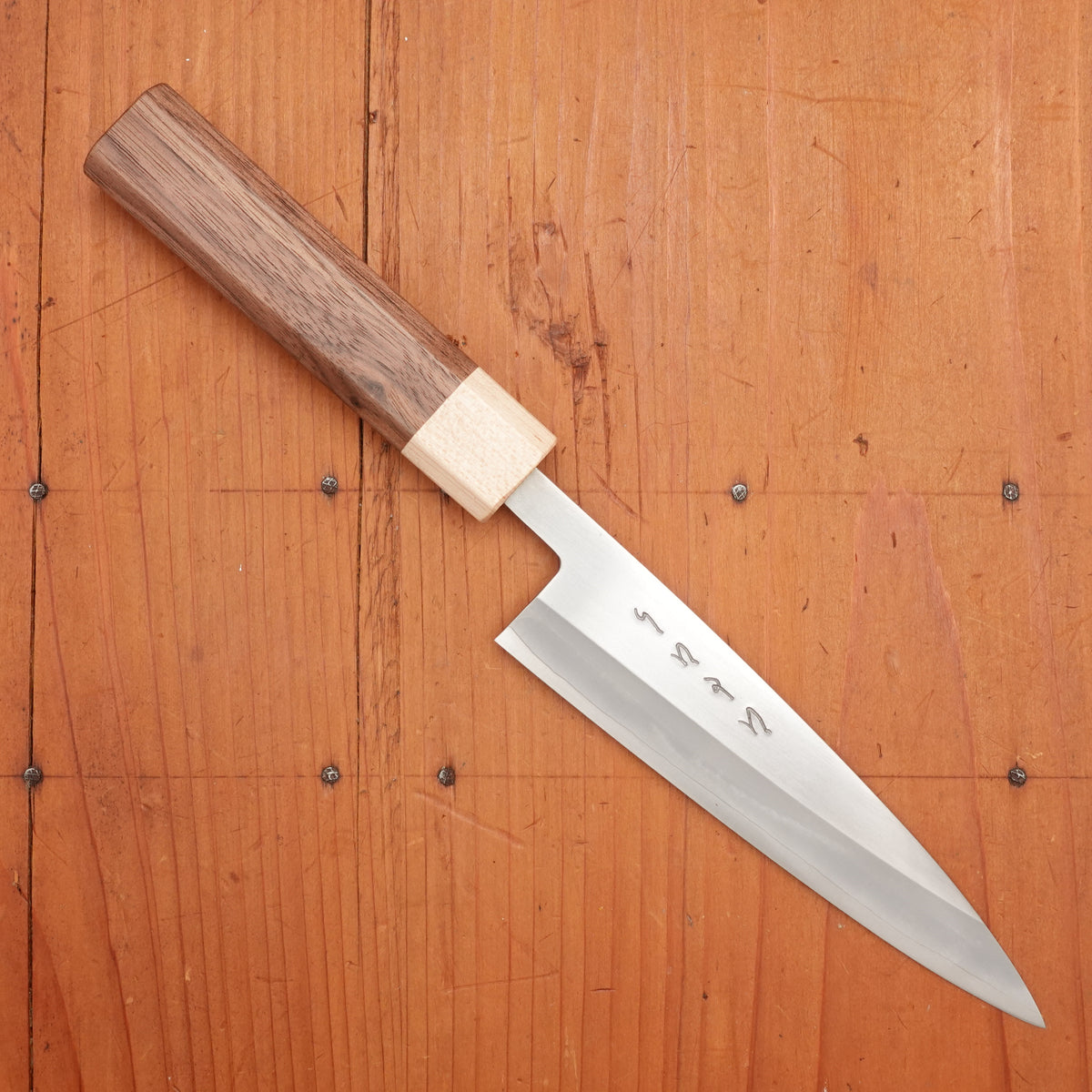 Hitohira TD 135mm Petty SLD Migaki Walnut Handle