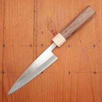 Hitohira TD 135mm Petty SLD Migaki Walnut Handle