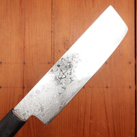 Hitohira HG 165mm Nakiri Stainless Damascus Walnut Handle