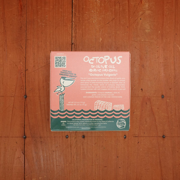 Island Creek Octopus in Olive Oil, Garlic, and Chili - 3.9oz