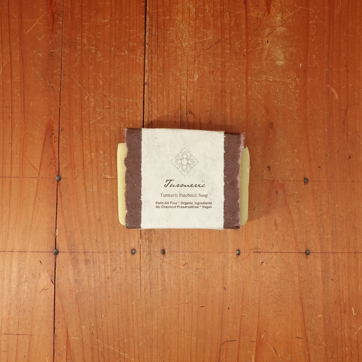 Turmeric Patchouli Organic Solid Soap