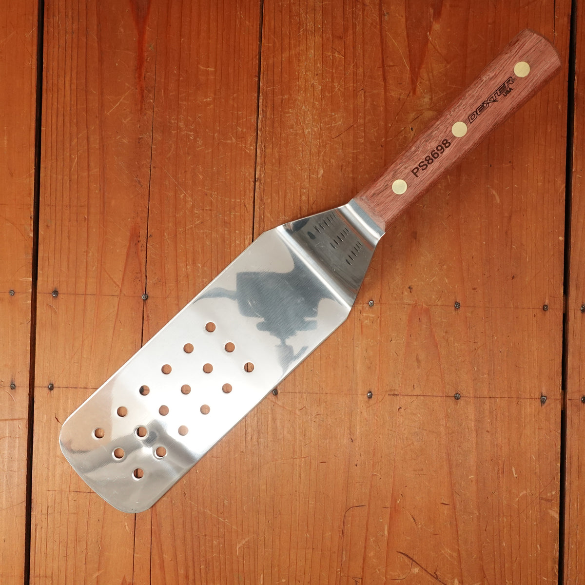 Dexter Russell Traditional 8" Spatula Stainless Rosewood Handle PS8698