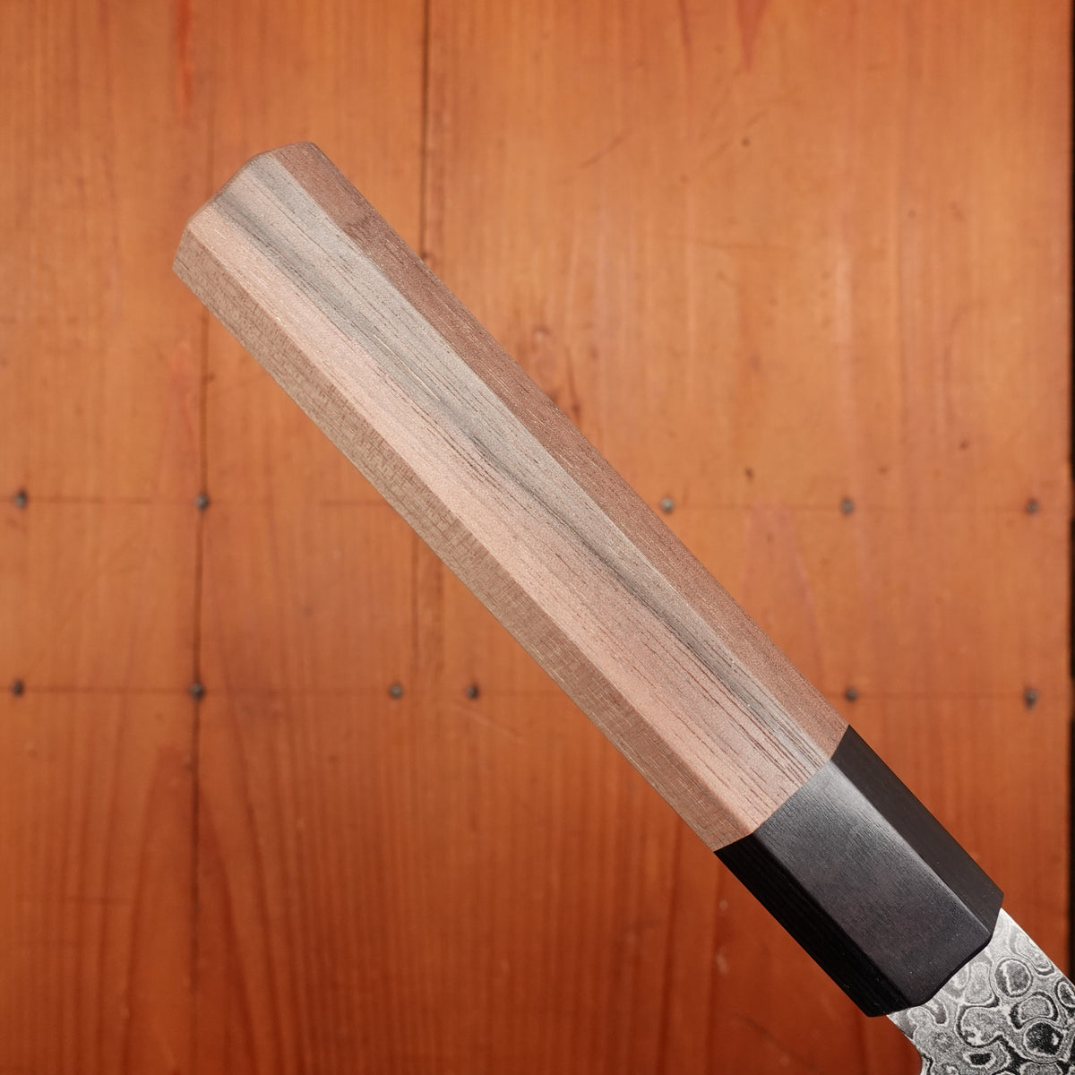 Hitohira HG 165mm Santoku Stainless Damascus Walnut Handle