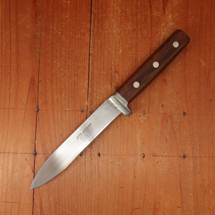 Sears Roebuck Sta-Sharp (Pre-Craftsman Camillus?) 6" Sticking Knife Swedish Carbon Steel USA 1930s Lead Warning