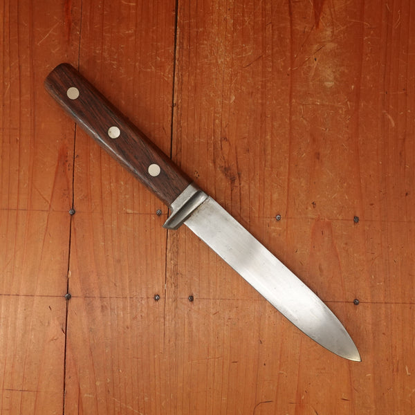 Sears Roebuck Sta-Sharp (Pre-Craftsman Camillus?) 6" Sticking Knife Swedish Carbon Steel USA 1930s Lead Warning
