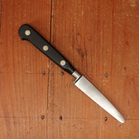 Sabatier Trompette / Ekco Ancienne Maison 3.25" Paring Knife Forged Stainless Walnut 1950-60s