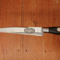 Sabatier Trompette / Ekco Ancienne Maison 3.25" Paring Knife Forged Stainless Walnut 1950-60s