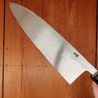 Trade In Hitohira Kikuchiyo Manzo 210mm Deba Aogami 2 Ho Wood with Box & Saya