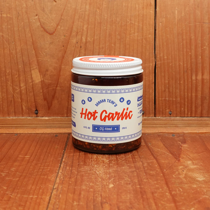 Mama Teav's Hot Garlic Chili Crisp - 6oz