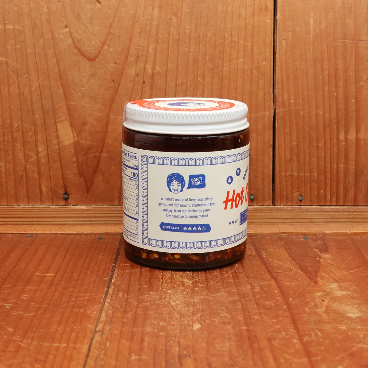 Mama Teav's Hot Garlic Chili Crisp - 6oz