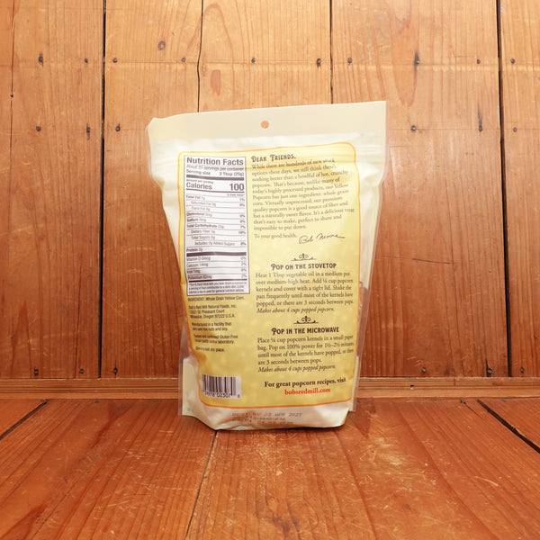 Bob's Red Mill Yellow Popcorn - 30oz