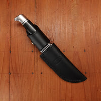 Buck 103 Skinner 4” Fixed 420HC Black Phenolic Handle with Leather Sheath