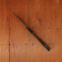 Benchmade 534BK Bugout Vapyr Drop Point MagnaCut® Stainless Steel AXIS Lock Black Aluminum Handle