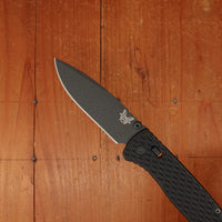 Benchmade 534BK Bugout Vapyr Drop Point MagnaCut® Stainless Steel AXIS Lock Black Aluminum Handle
