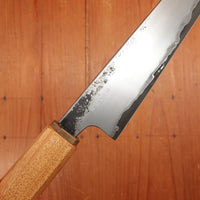 Rolin Knives Gomai 145mm Petty Vtoku 2 Stainless Clad Burnt Osage Orange