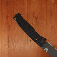 Benchmade 534BK Bugout Vapyr Drop Point MagnaCut® Stainless Steel AXIS Lock Black Aluminum Handle