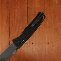 Benchmade 534BK Bugout Vapyr Drop Point MagnaCut® Stainless Steel AXIS Lock Black Aluminum Handle