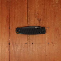 Benchmade 534BK Bugout Vapyr Drop Point MagnaCut® Stainless Steel AXIS Lock Black Aluminum Handle
