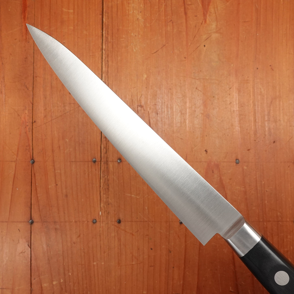 Ashi Hamono Ginga 180mm Petty Swedish Stainless Western Handle with Saya