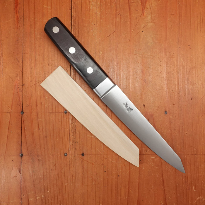 Ashi Hamono Ginga 150mm Honesuki Maru Carbon Steel Western Handle