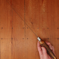 Harrison Bros & Howson 10” Ham / Salmon Slicer Double Shear Carbon Steel Stag Tip Sheffield 1900-1930