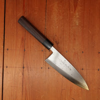 Trade In Kitaoka 180mm Deba Aogami 2 Octagonal Rosewood & Pakka