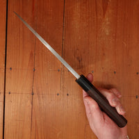 Trade In Kitaoka 180mm Deba Aogami 2 Octagonal Rosewood & Pakka