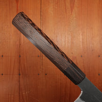 Hitohira Togashi 240mm Kiritsuke Gyuto Shirogami 2 Kurouchi Tagayasan Handle