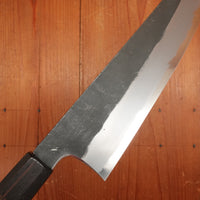 Hitohira Togashi 240mm Kiritsuke Gyuto Shirogami 2 Kurouchi Tagayasan Handle