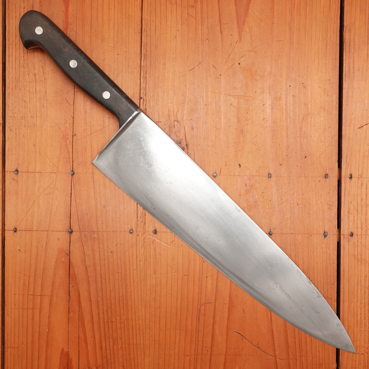 F Dick 12.75" Chef Hand Forged Carbon Steel 1950s 60s