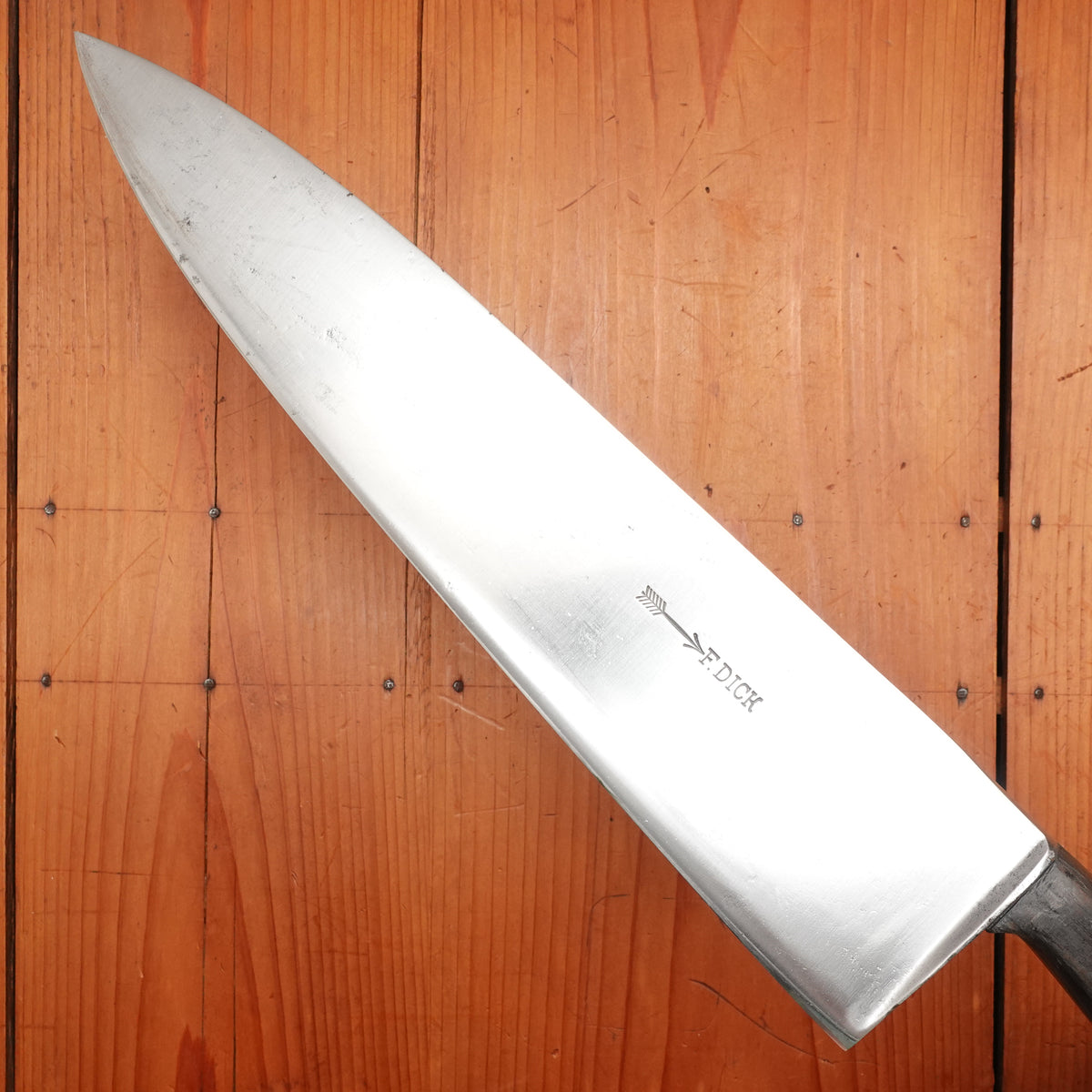 F Dick 12.75" Chef Hand Forged Carbon Steel 1950s 60s