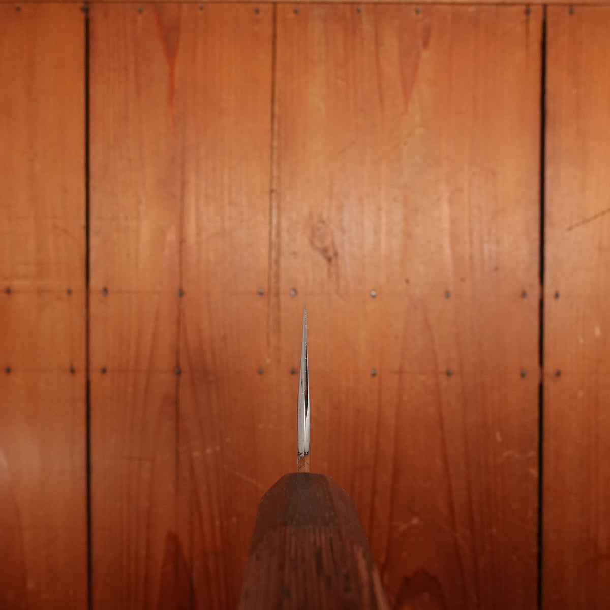 Hitohira Togashi 240mm Kiritsuke Gyuto Shirogami 2 Kurouchi Tagayasan Handle