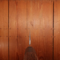 Hitohira Togashi 240mm Kiritsuke Gyuto Shirogami 2 Kurouchi Tagayasan Handle