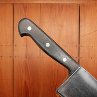 F Dick 12.75" Chef Hand Forged Carbon Steel 1950s 60s