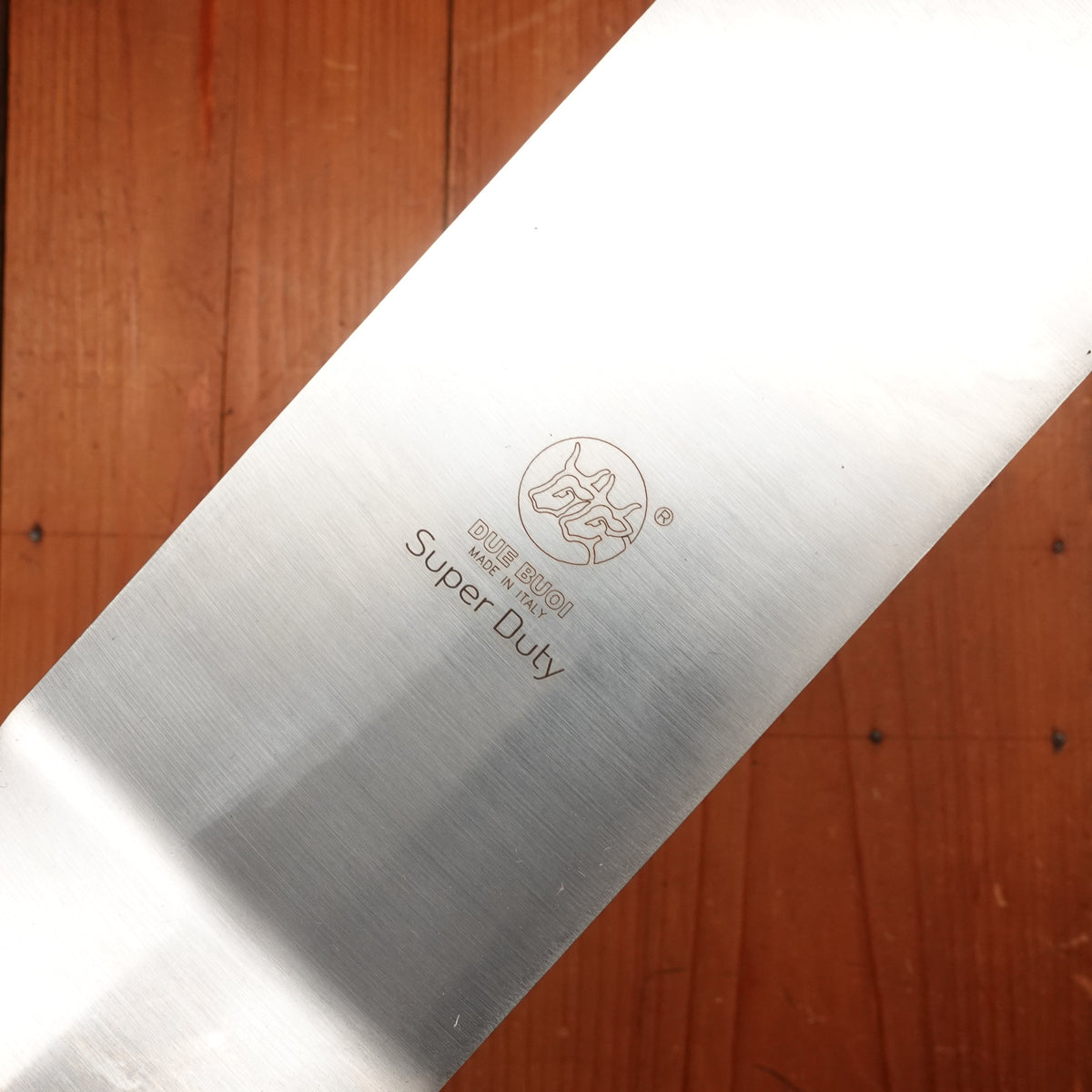 Due Buoi SUPER DUTY Stainless Lasagna Spatula POM Handle