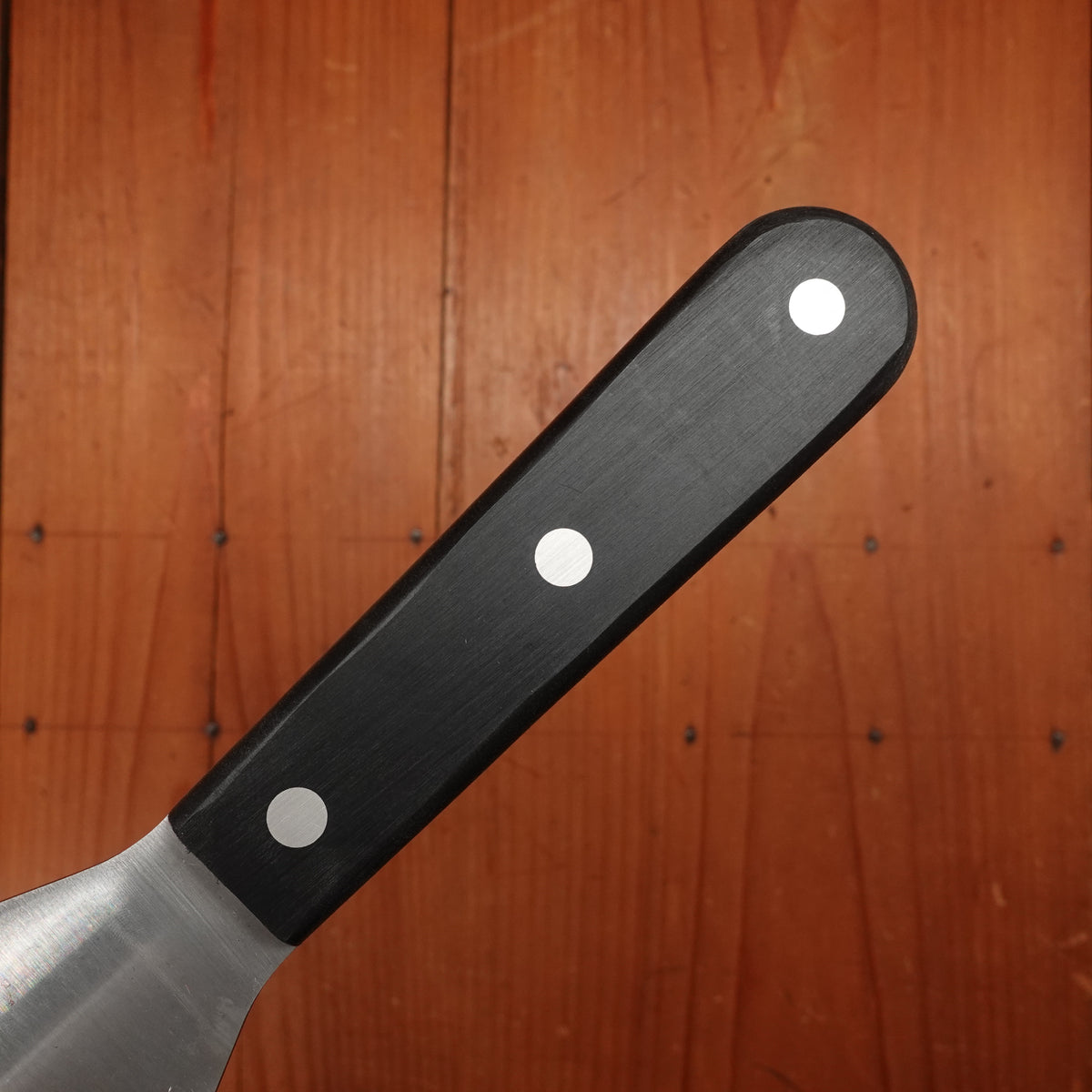 Due Buoi SUPER DUTY Stainless Lasagna Spatula POM Handle